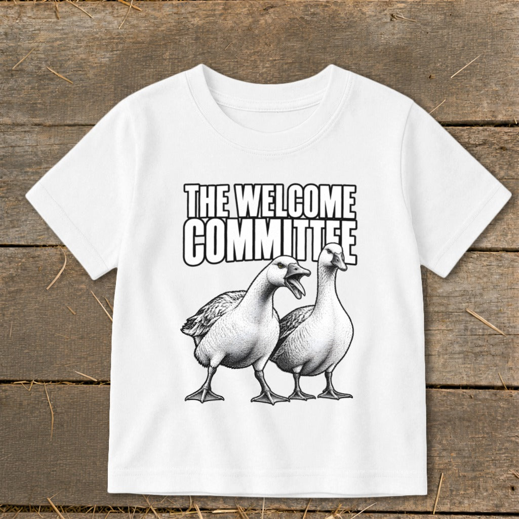 The Welcome Committee Toddler Tee