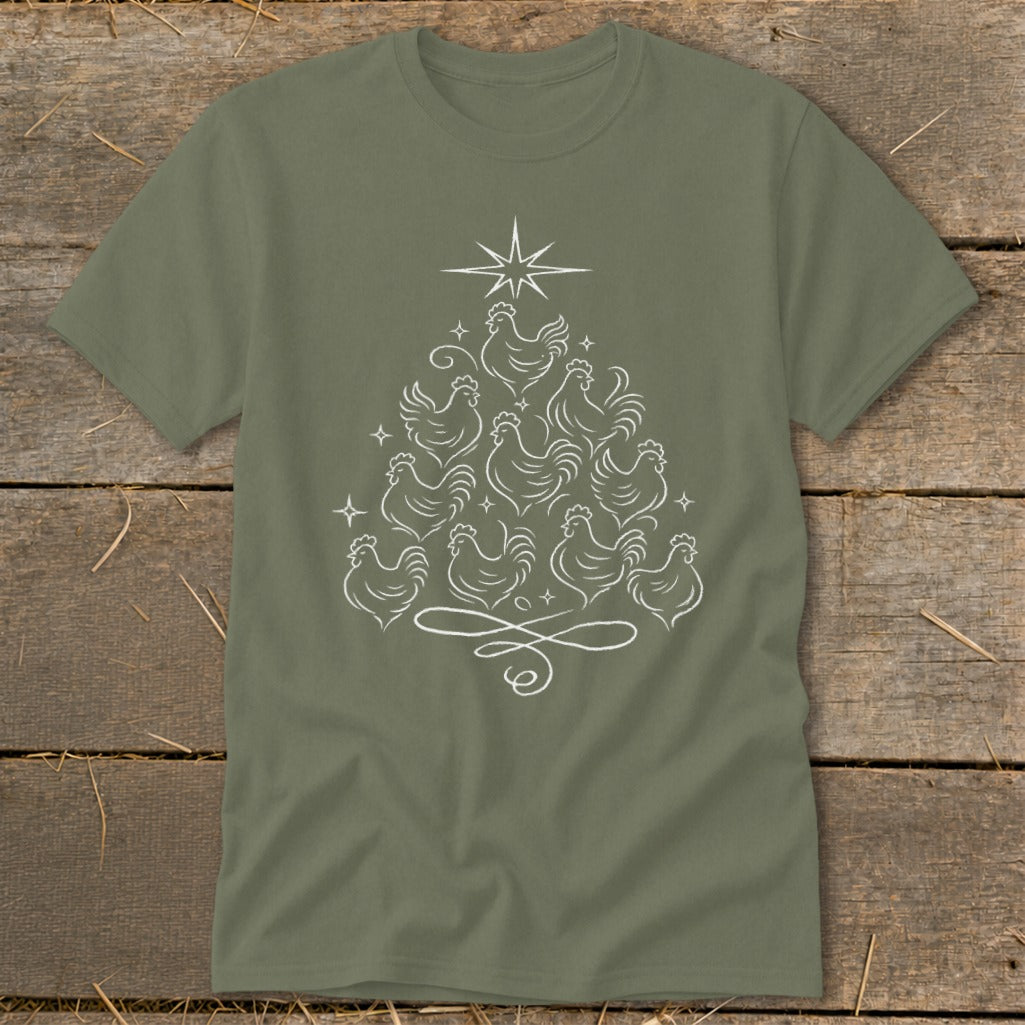 Elegant Chicken Tree Classic Tee
