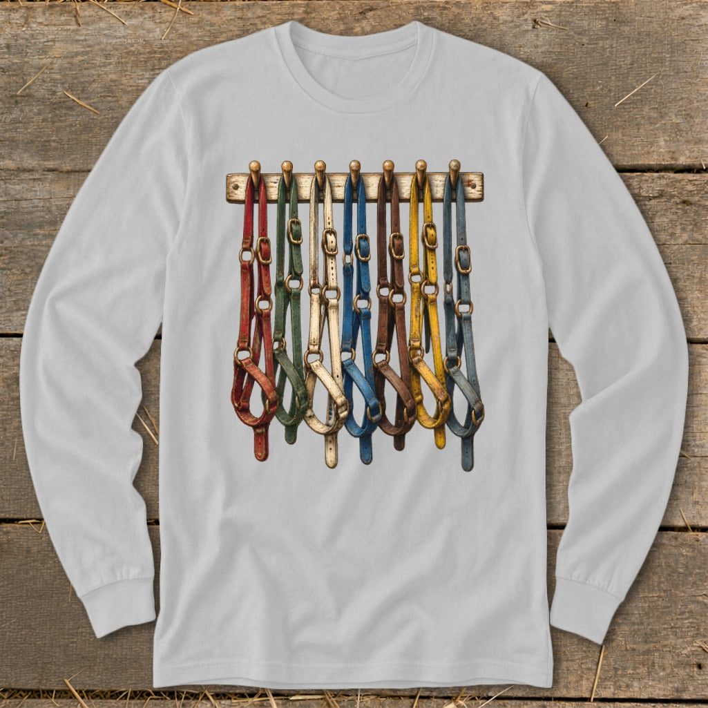 Halter Wall Long Sleeve Tee