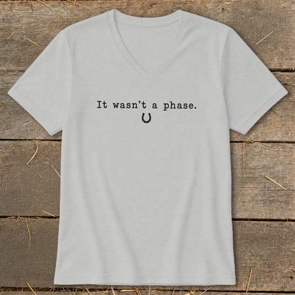 It Wasn't a Phase Horseshoe V-neck