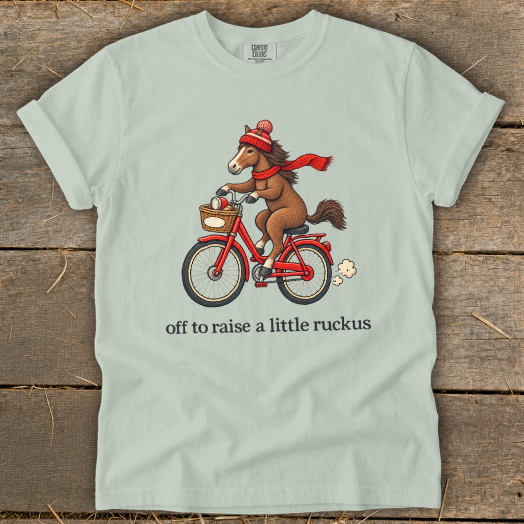 Off To Raise a Little Ruckus Signature Tee