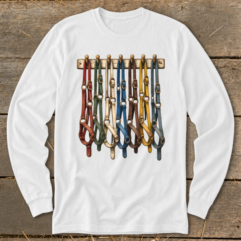 Halter Wall Long Sleeve Tee