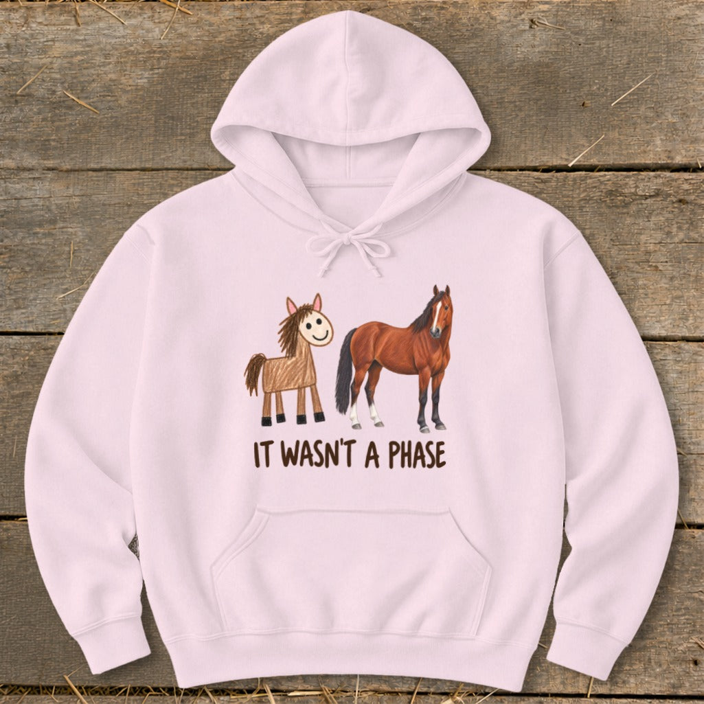 It Wasn't a Phase Drawing Hoodie