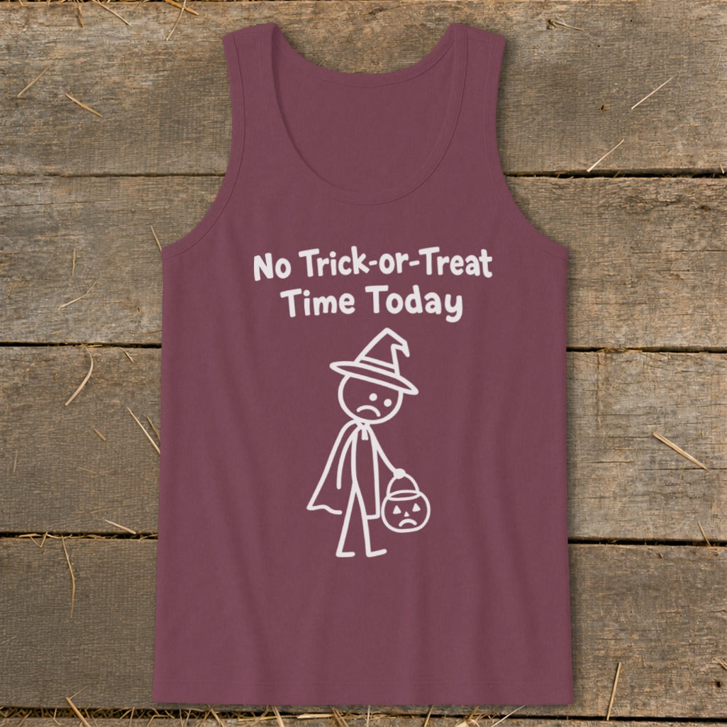 No Trick-or-Treat Time Today Tank Top