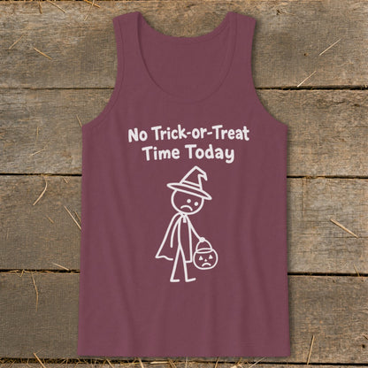 No Trick-or-Treat Time Today Tank Top