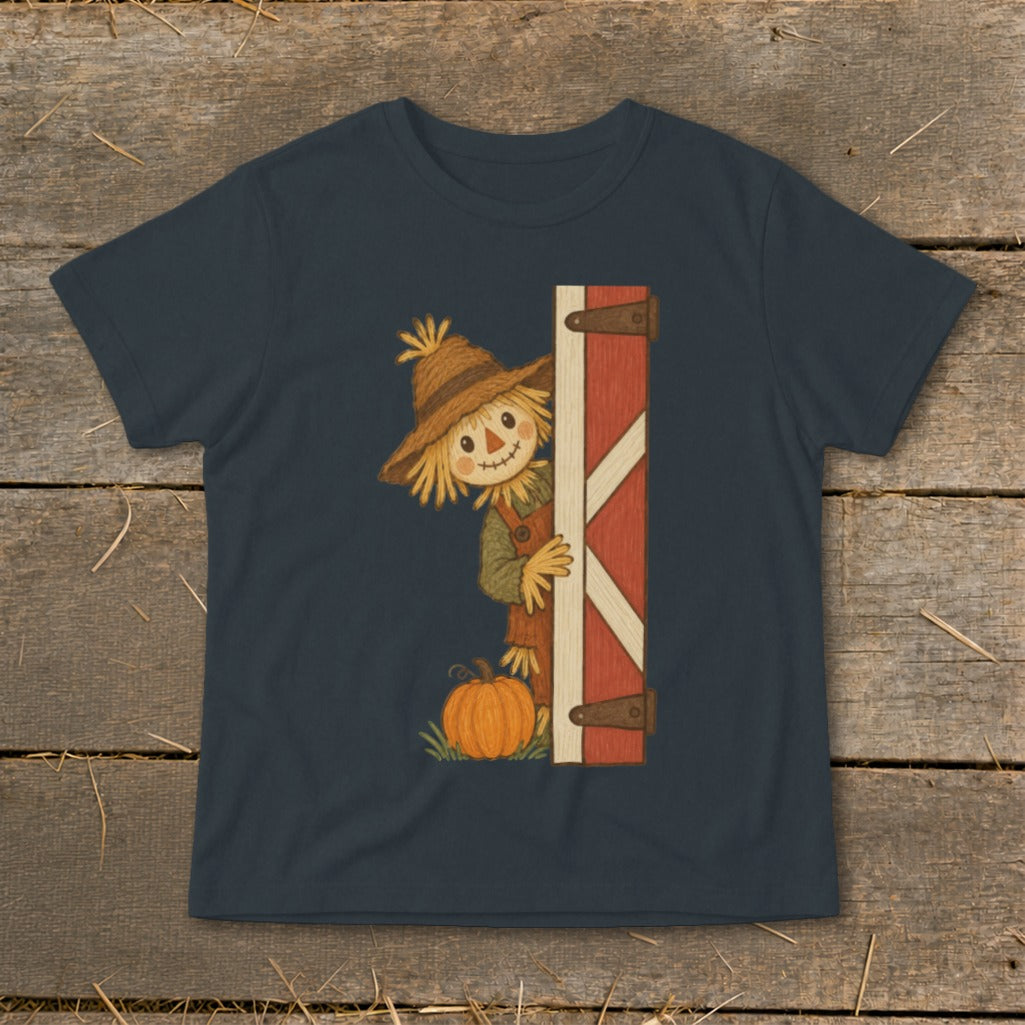 Peeking Scarecrow Infant Tee