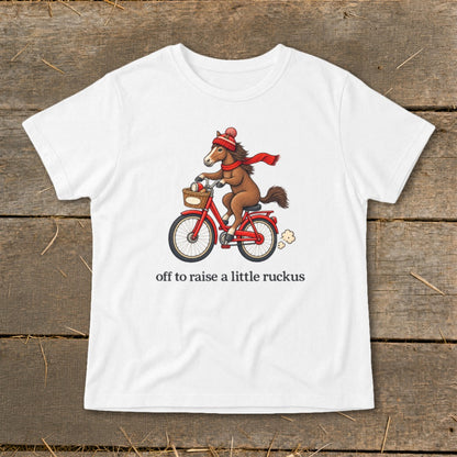 Off To Raise a Little Ruckus Infant Tee