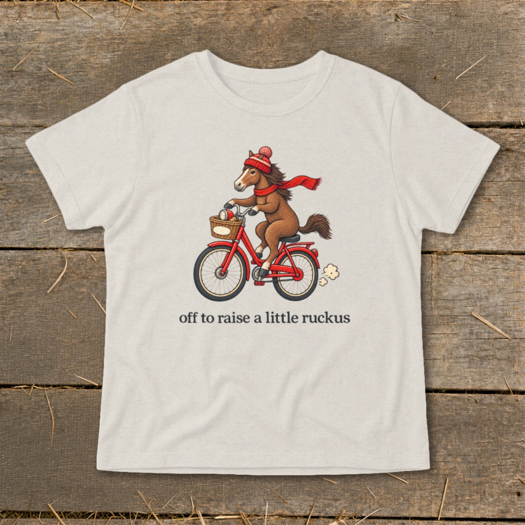 Off To Raise a Little Ruckus Infant Tee