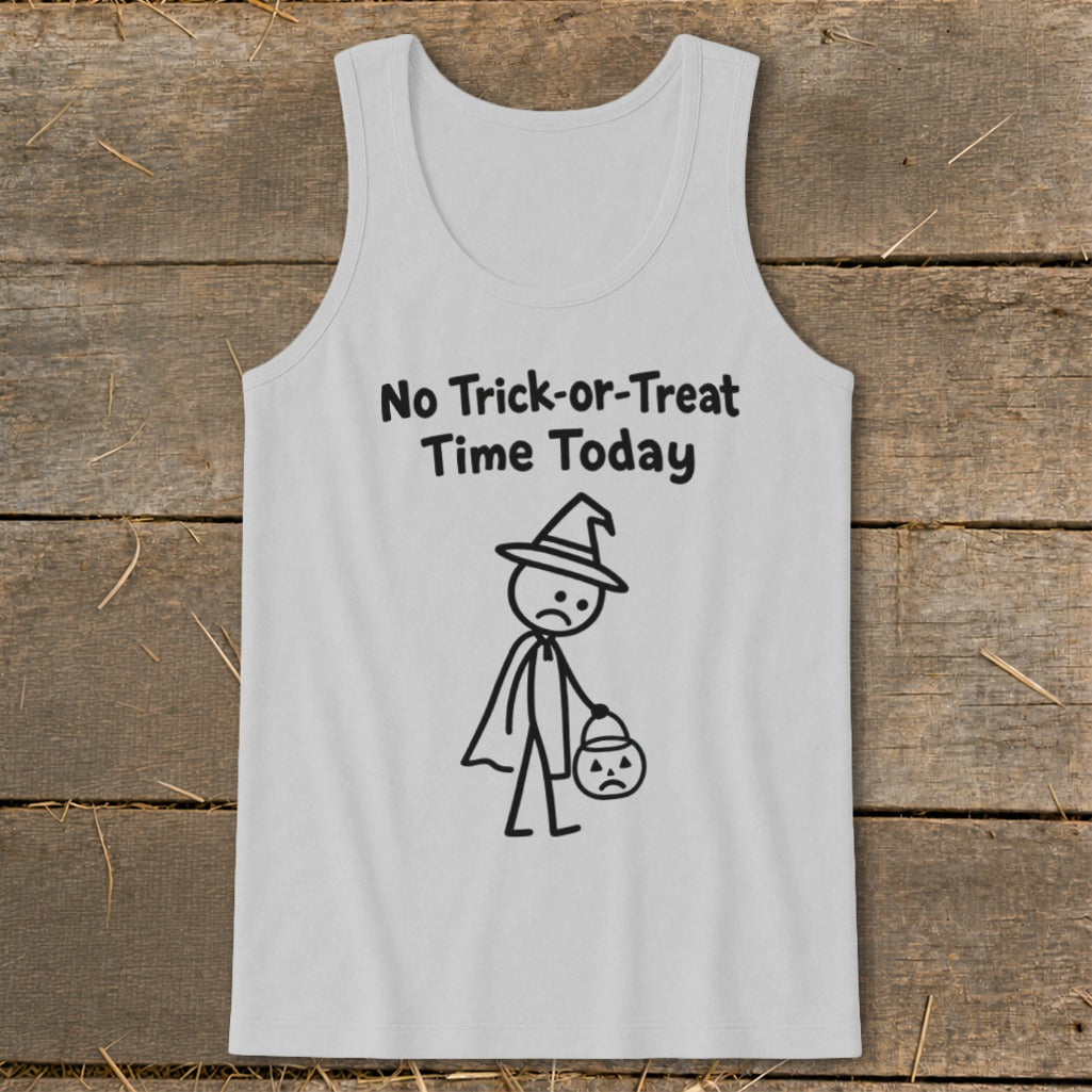 No Trick-or-Treat Time Today Tank Top