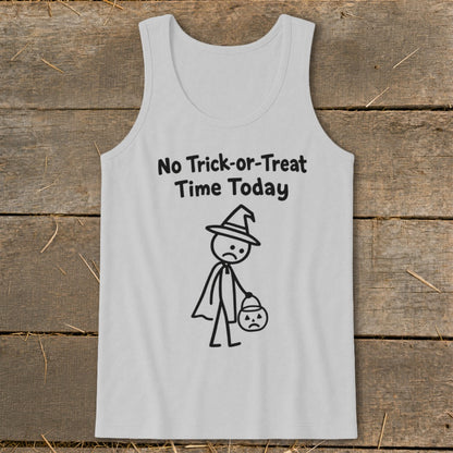 No Trick-or-Treat Time Today Tank Top