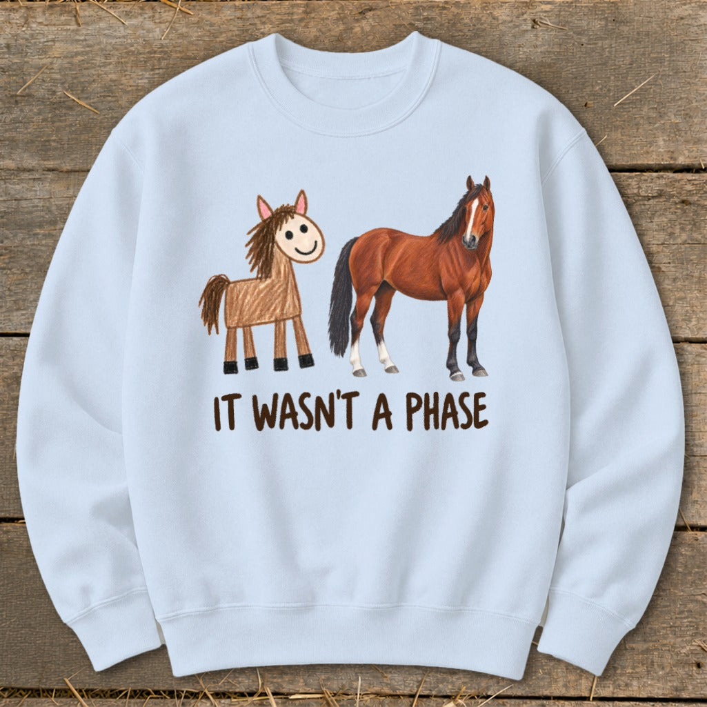 It Wasn't a Phase Drawing Sweatshirt