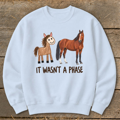 It Wasn't a Phase Drawing Sweatshirt