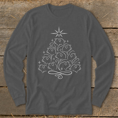 Elegant Pig Tree Long Sleeve Tee
