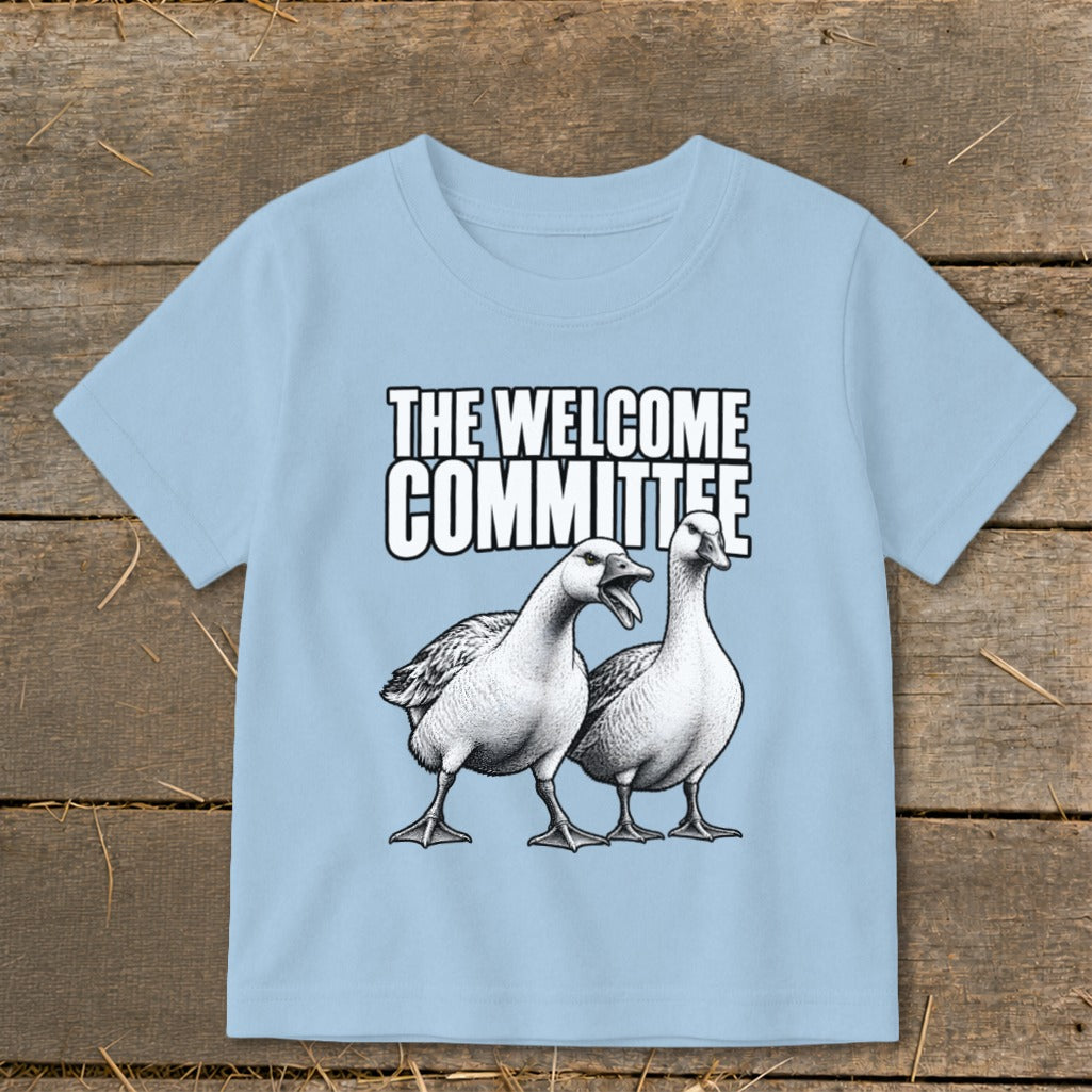 The Welcome Committee Toddler Tee