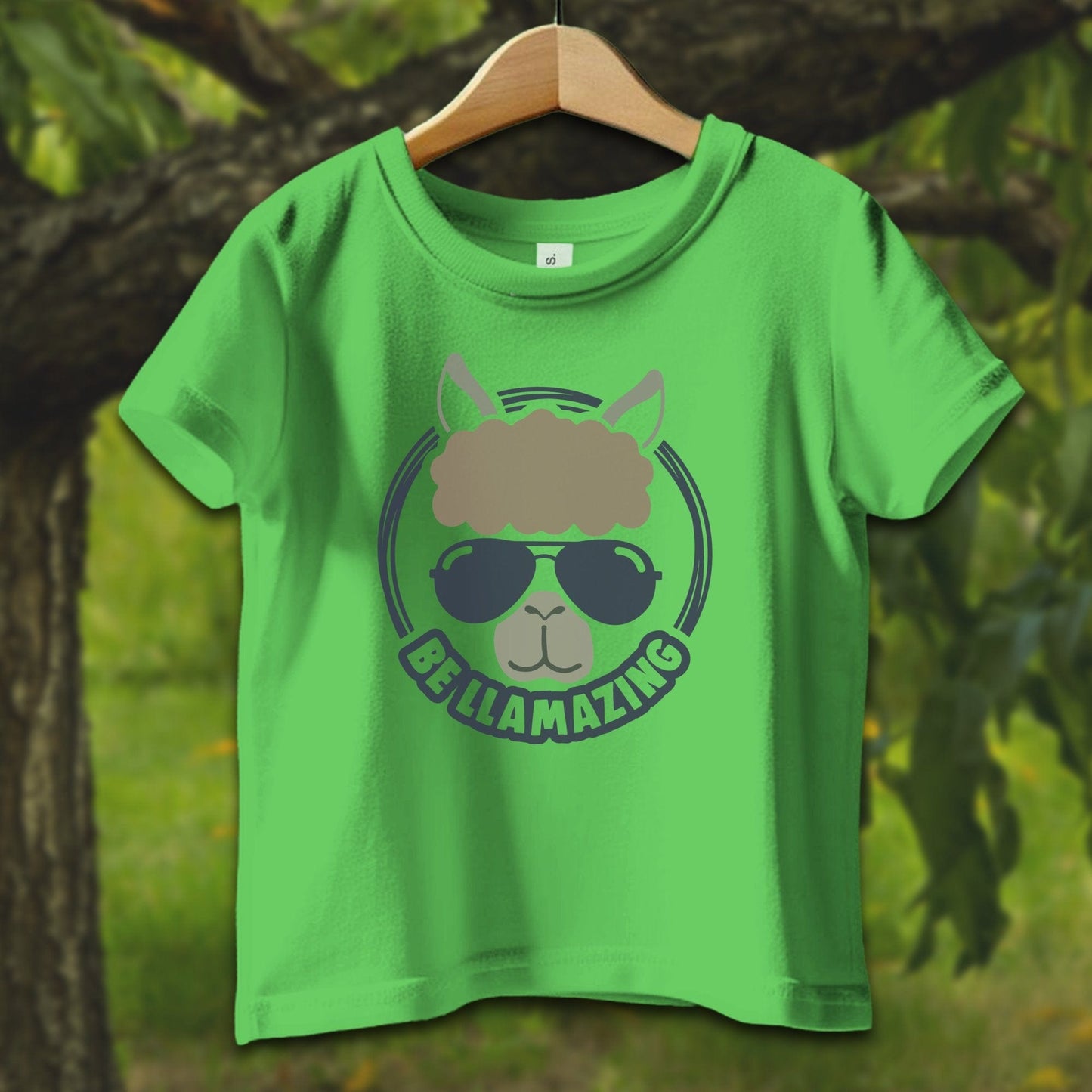 Baby Shirts T-Shirt Infant / 12 Months / Apple Be Llamazing Cool Alpaca Illustration - Baby Shirt