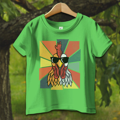 Baby Shirts T-Shirt Infant / 12 Months / Apple Cool Rooster - Baby Shirt