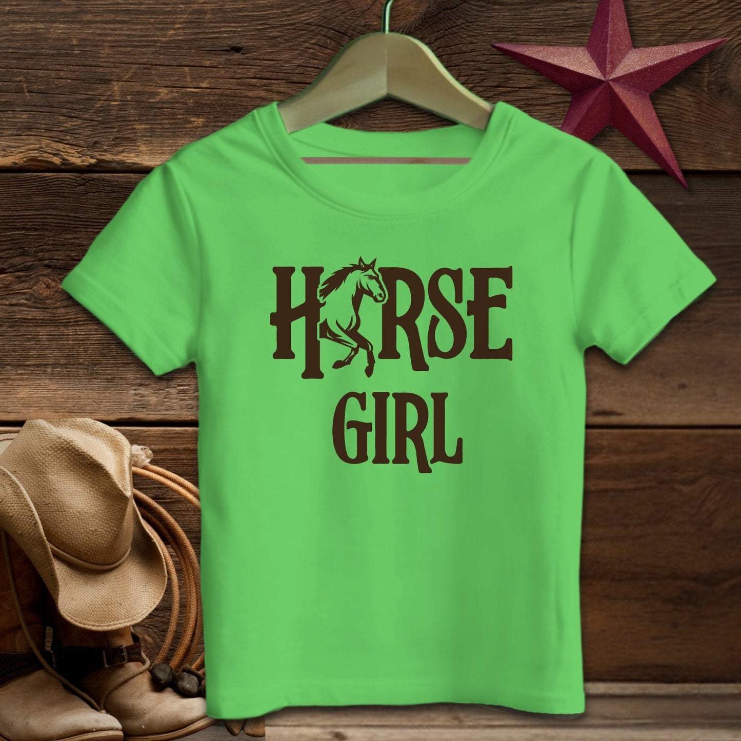 Baby Shirts T-Shirt Infant / 12 Months / Apple Horse Girl - Baby Shirt