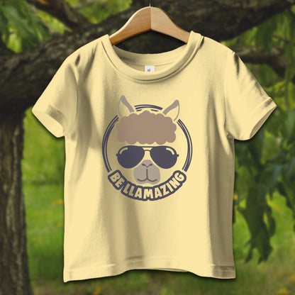 Baby Shirts T-Shirt Infant / 12 Months / Butter Be Llamazing Cool Alpaca Illustration - Baby Shirt