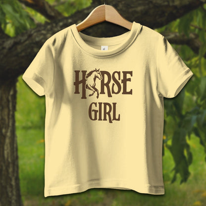 Baby Shirts T-Shirt Infant / 12 Months / Butter Horse Girl - Baby Shirt