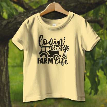 Baby Shirts T-Shirt Infant / 12 Months / Butter Lovin the Farm Life Tractor - Baby Shirt