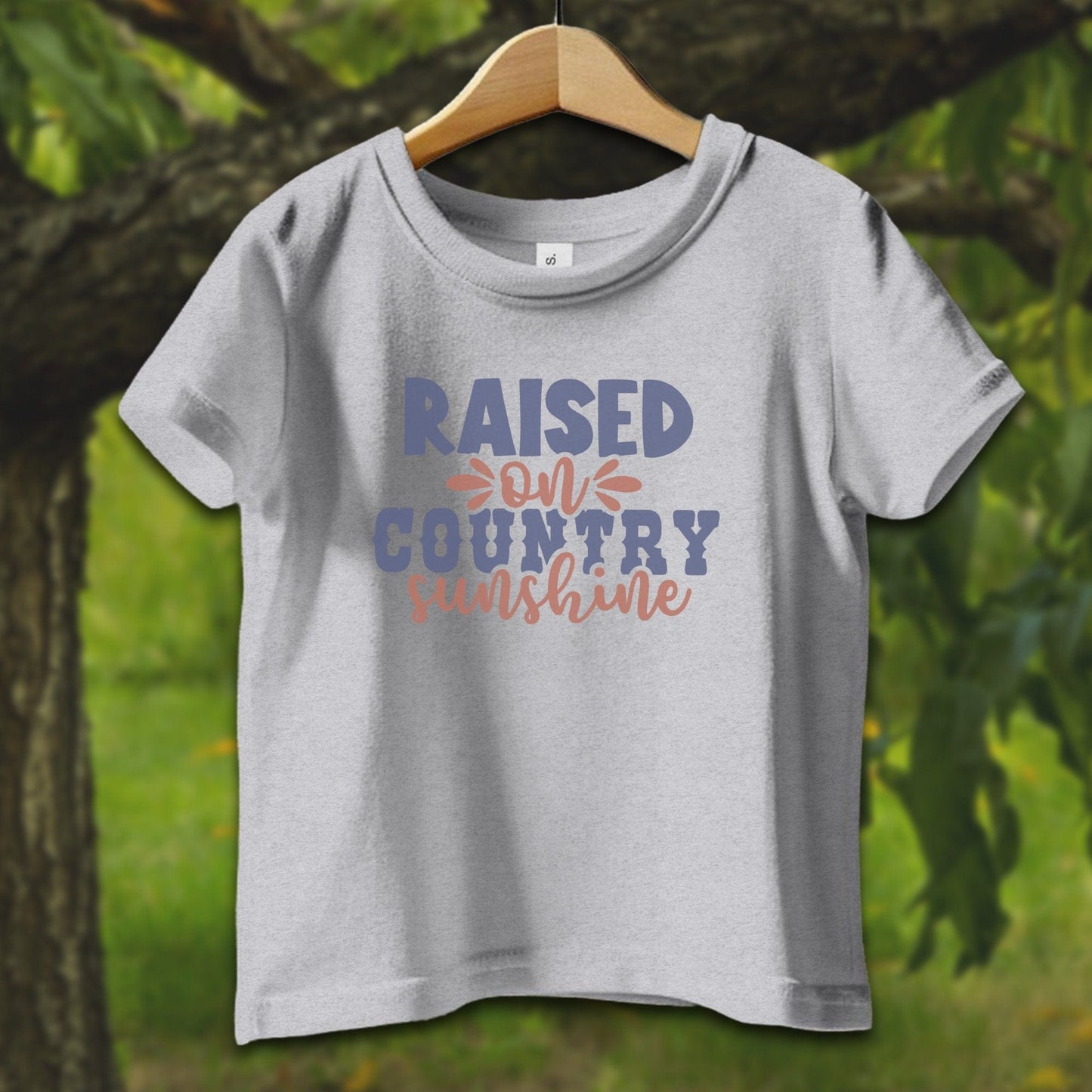 Baby Shirts T-Shirt Infant / 12 Months / Heather Raised on Country Sunshine - Baby Shirt