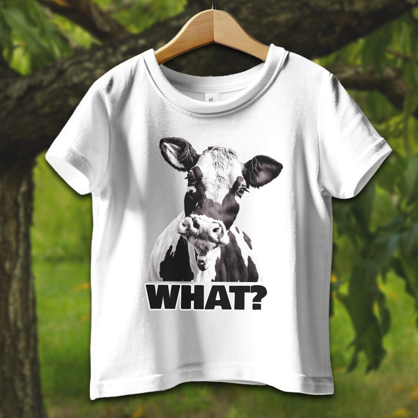 Baby Shirts T-Shirt Infant / 12 Months / White Cow - Baby Shirt