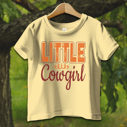 Baby Shirts T-Shirt Infant / 6 Months / Butter Little Cowgirl - Baby Shirt