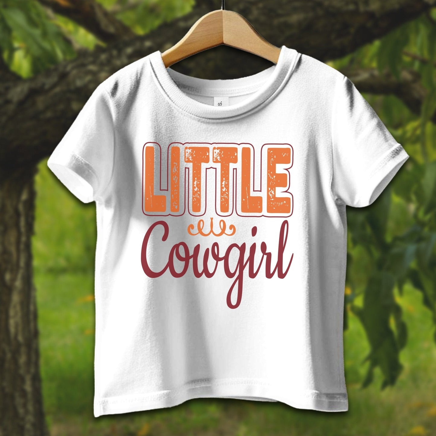 Baby Shirts T-Shirt Infant / 6 Months / White Little Cowgirl - Baby Shirt