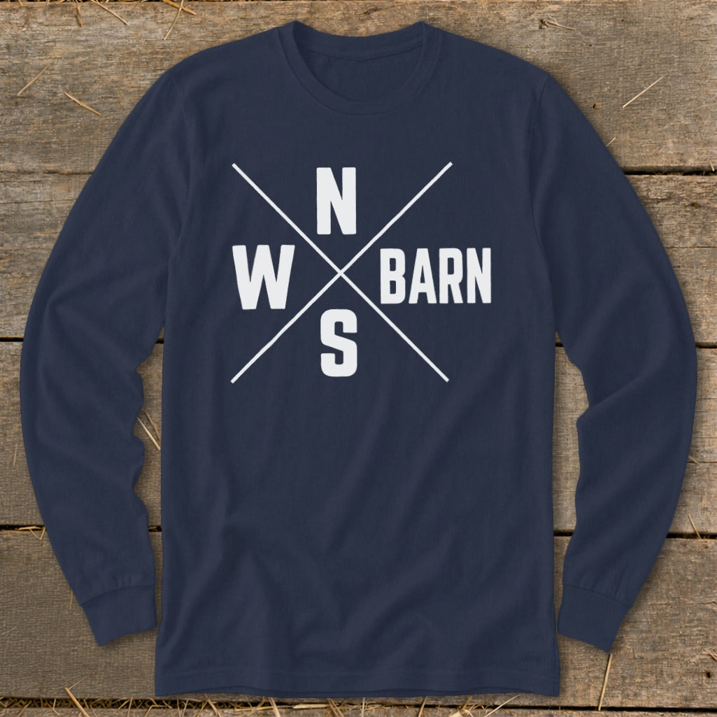Barn Compass Long Sleeve Tee