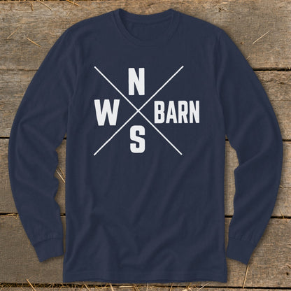 Barn Compass Long Sleeve Tee