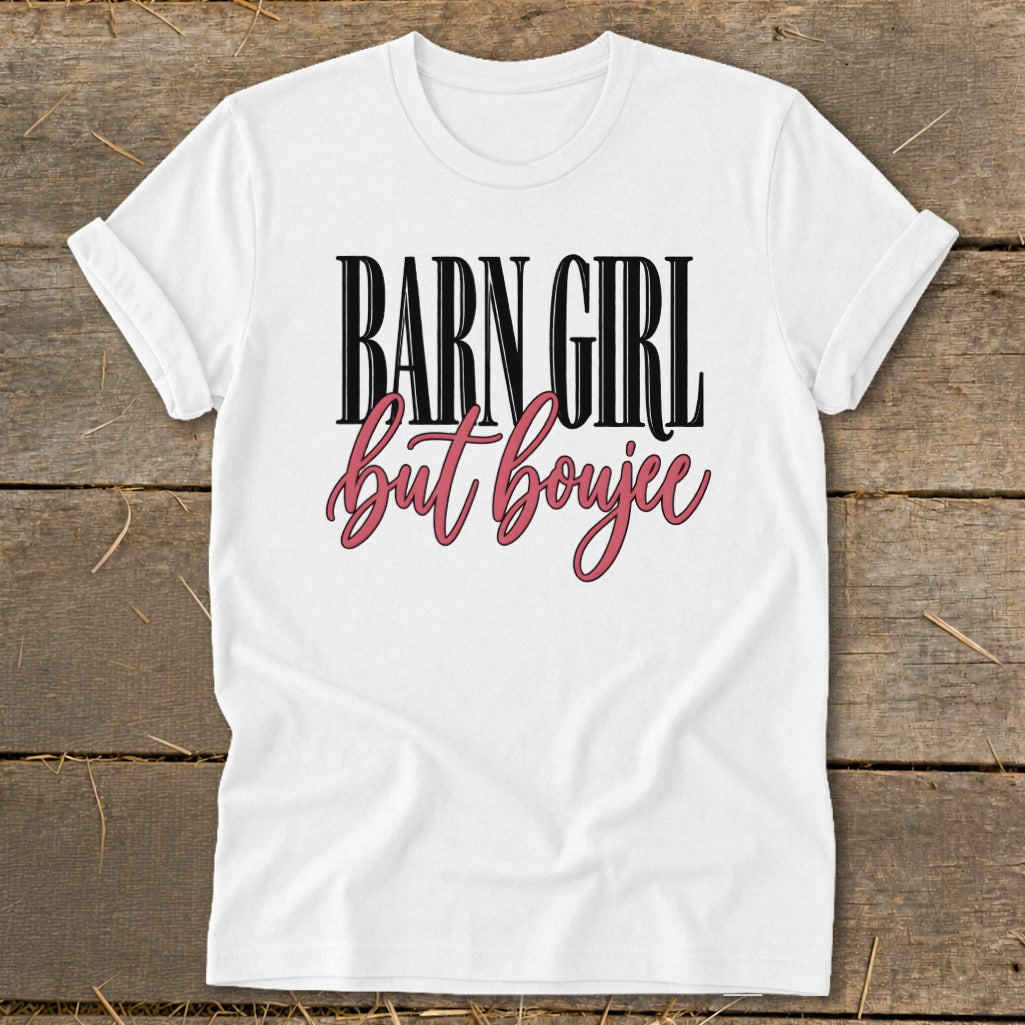 Barn Girl but Boujee Softstyle Tee