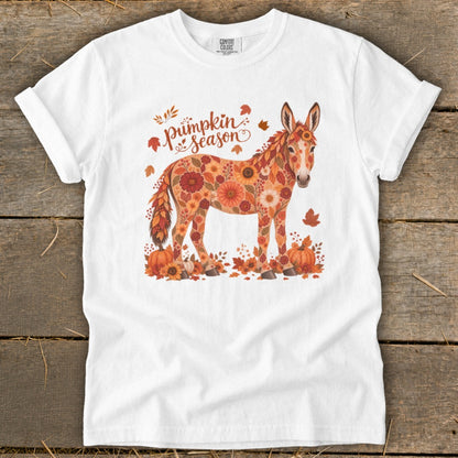 Fall Floral Donkey Signature Tee