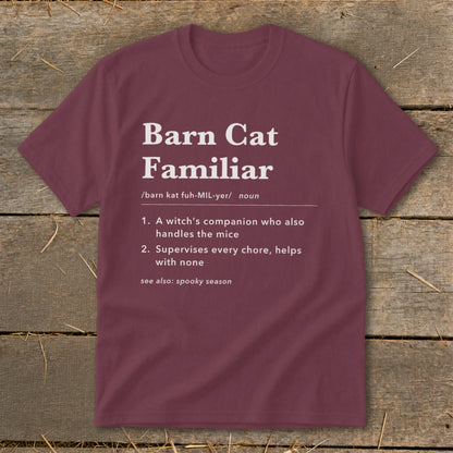 Barn Cat Familiar Definition Youth Tee