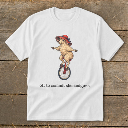 Off To Commit Shenanigans Youth Tee