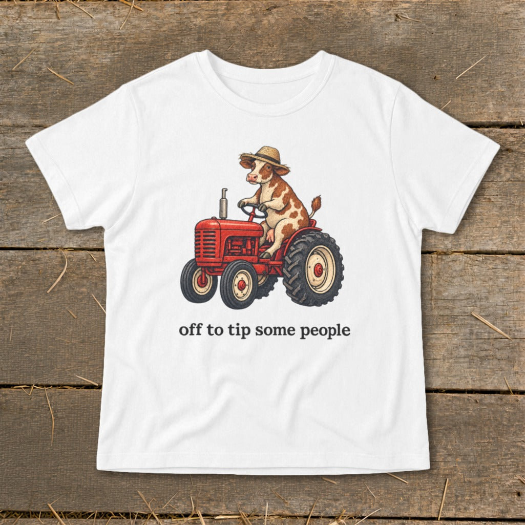 Off To Tip People Infant Tee