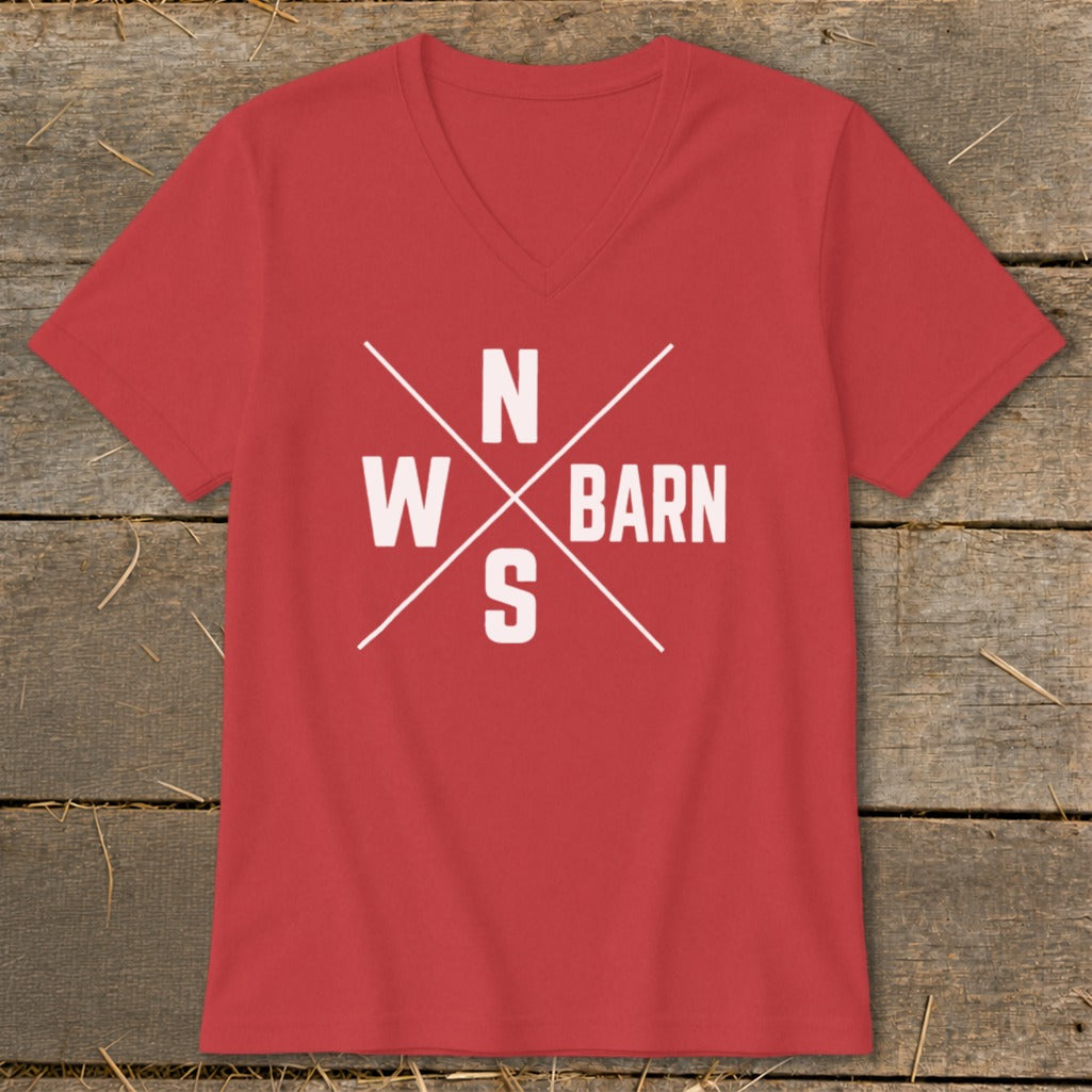 Barn Compass V-neck