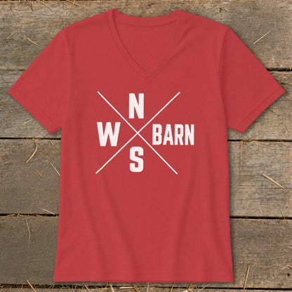 Barn Compass V-neck