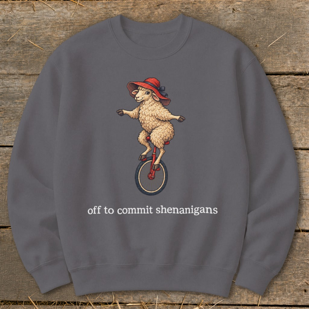 Off To Commit Shenanigans Sweatshirt