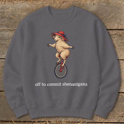 Off To Commit Shenanigans Sweatshirt