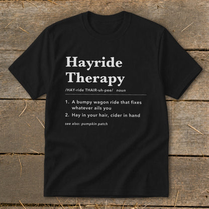 Hayride Therapy Definition Youth Tee