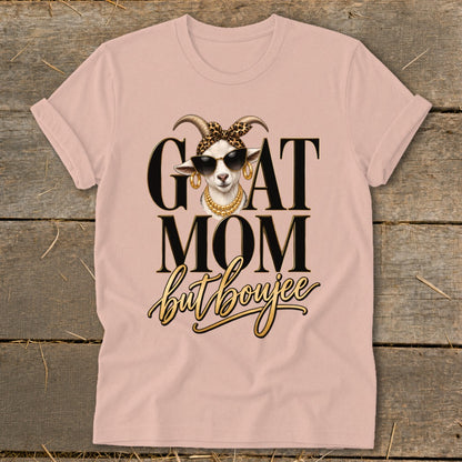 Goat Mom but Boujee Softstyle Tee