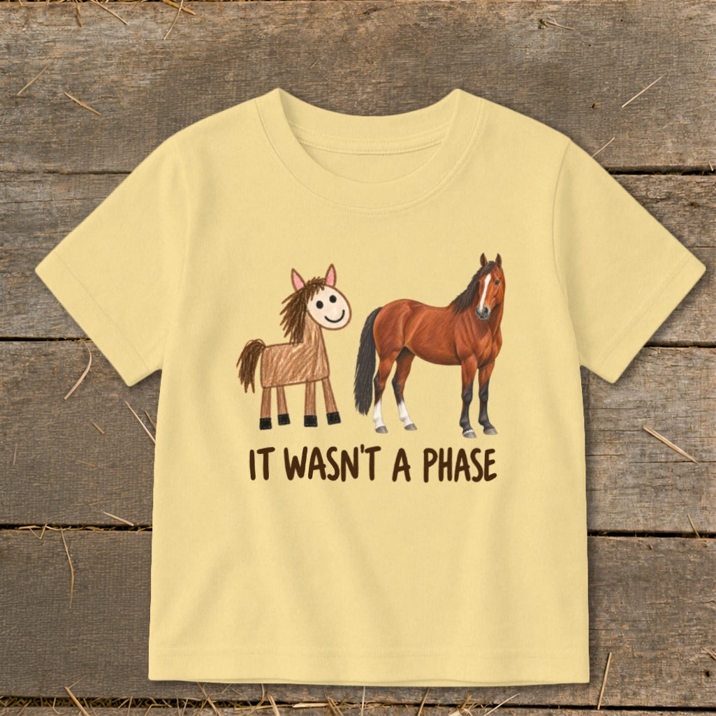 It Wasn't a Phase Drawing Toddler Tee