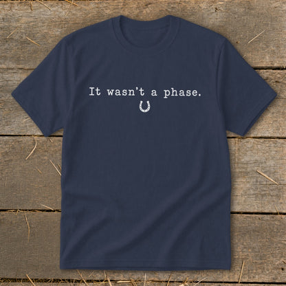It Wasn't a Phase Horseshoe Youth Tee