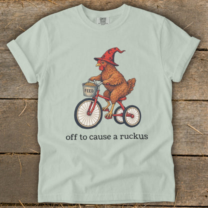 Off To Cause a Ruckus Signature Tee