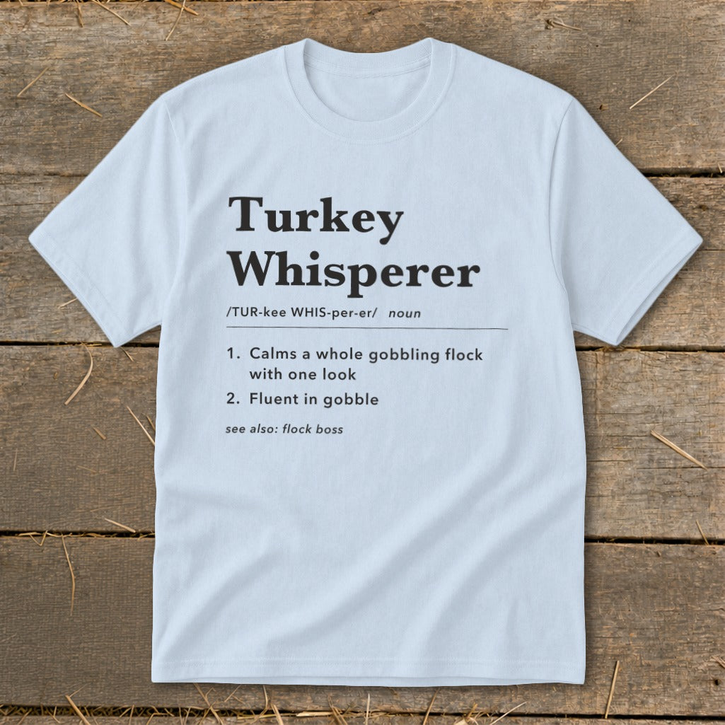 Turkey Whisperer Definition Youth Tee