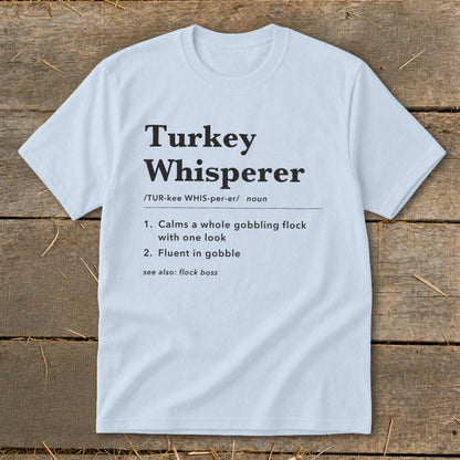 Turkey Whisperer Definition Youth Tee