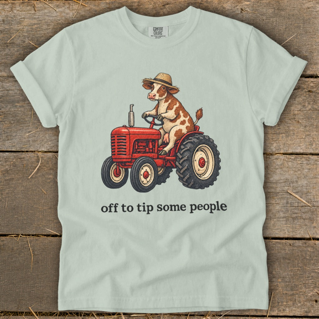 Off To Tip People Signature Tee