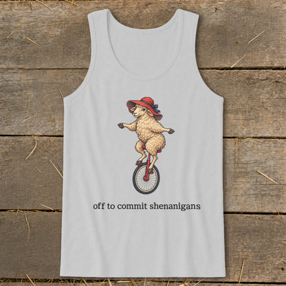 Off To Commit Shenanigans Tank Top