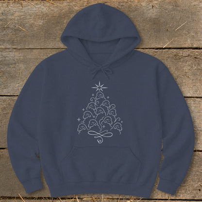 Elegant Sheep Tree Hoodie