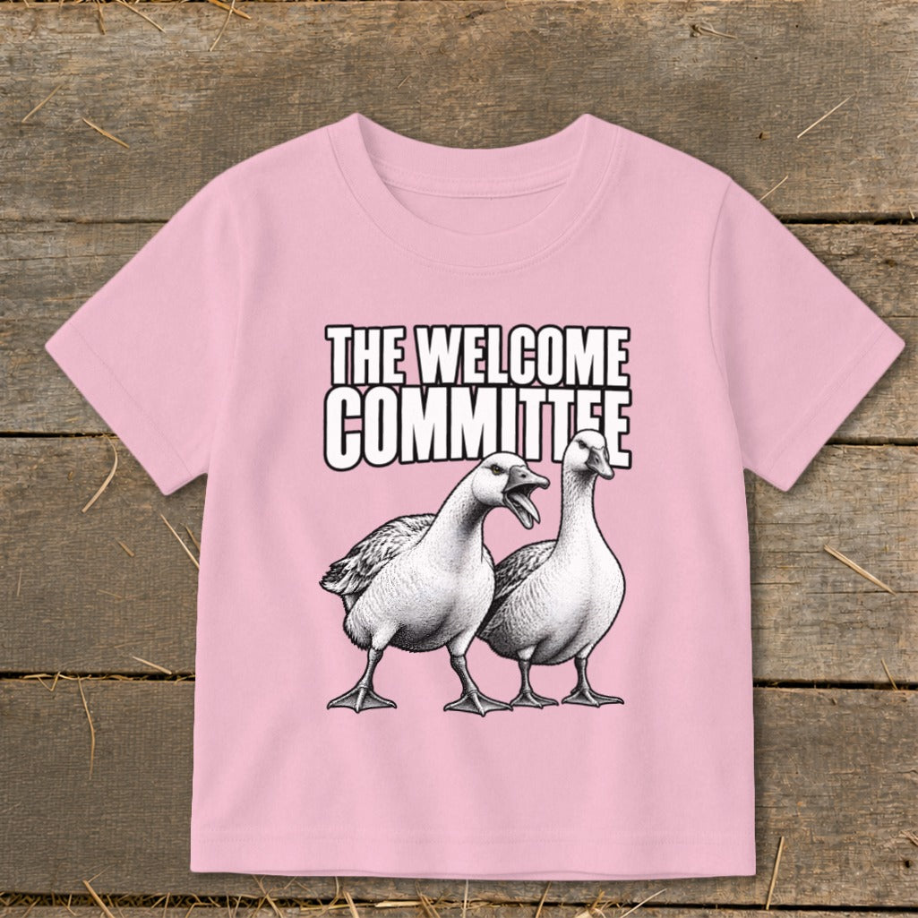 The Welcome Committee Toddler Tee